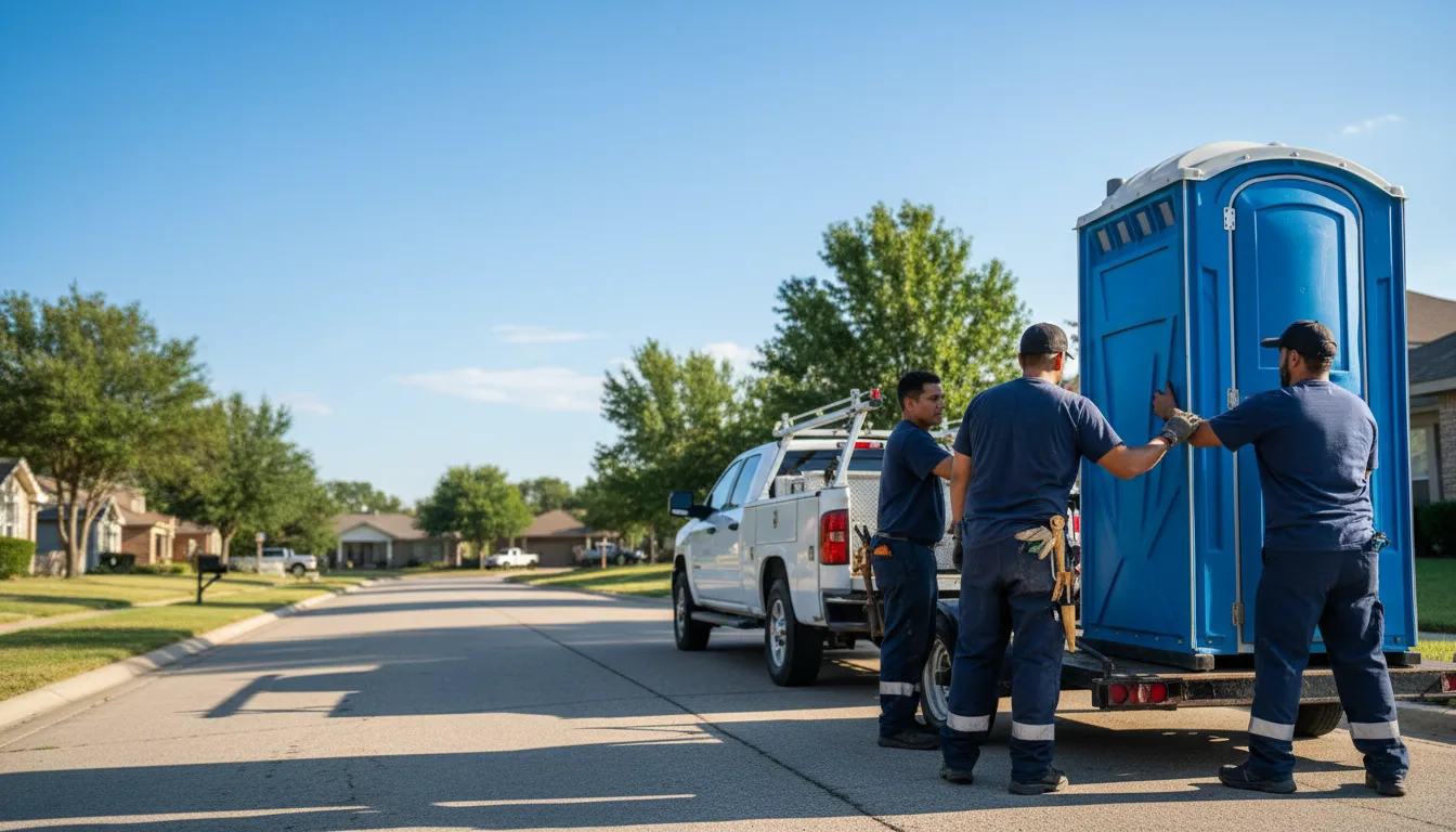 Portable Toilet Rental in Guy, TX near me